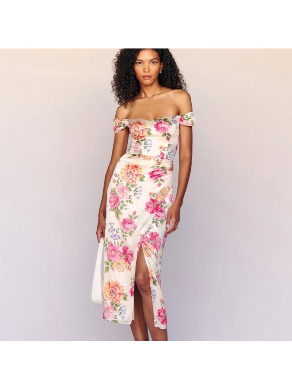 Reformation Genesis Silk Dress- Giverny Size 4